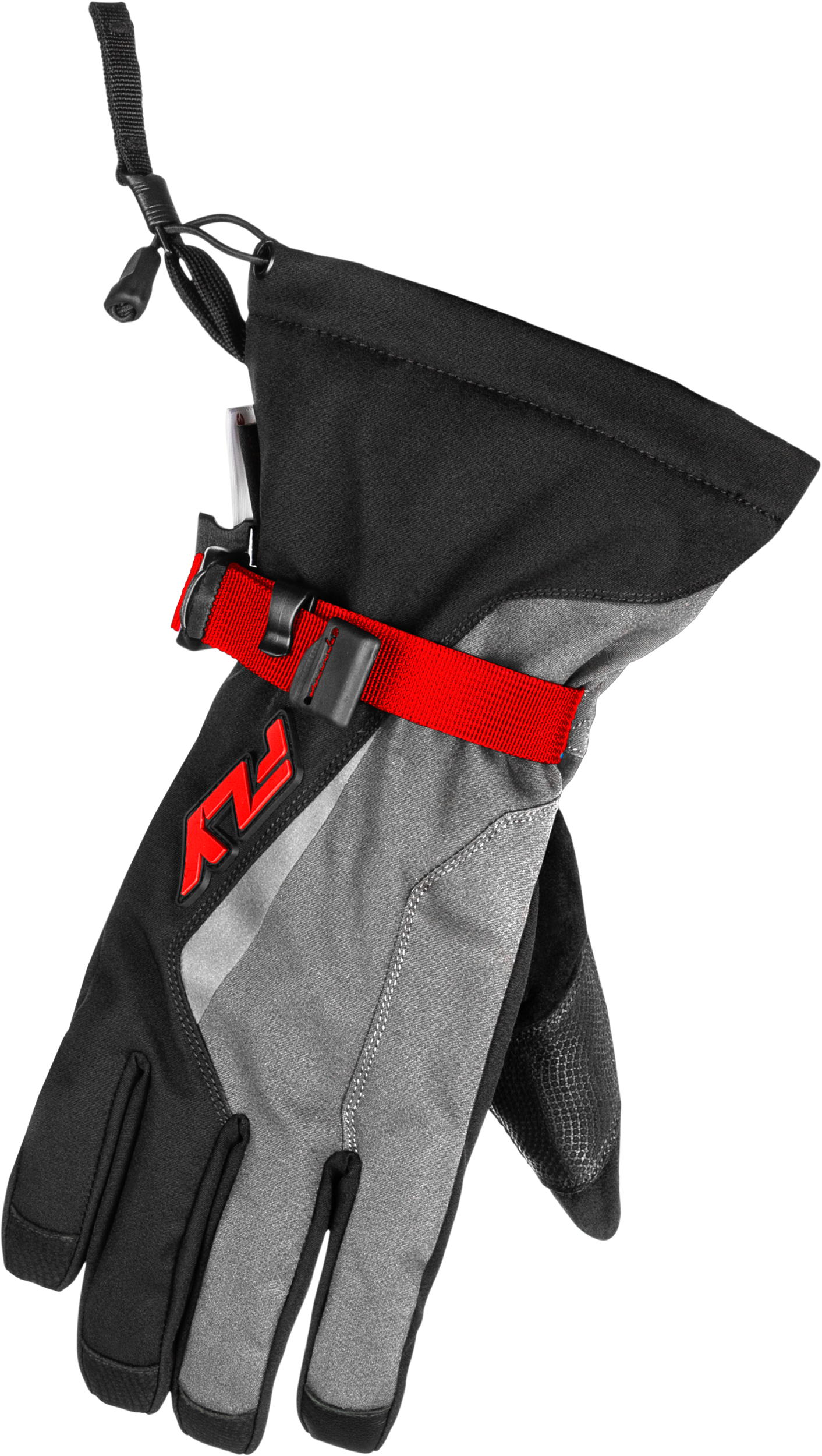 Title Gauntlet Gloves Red/Light Grey/Black Xs