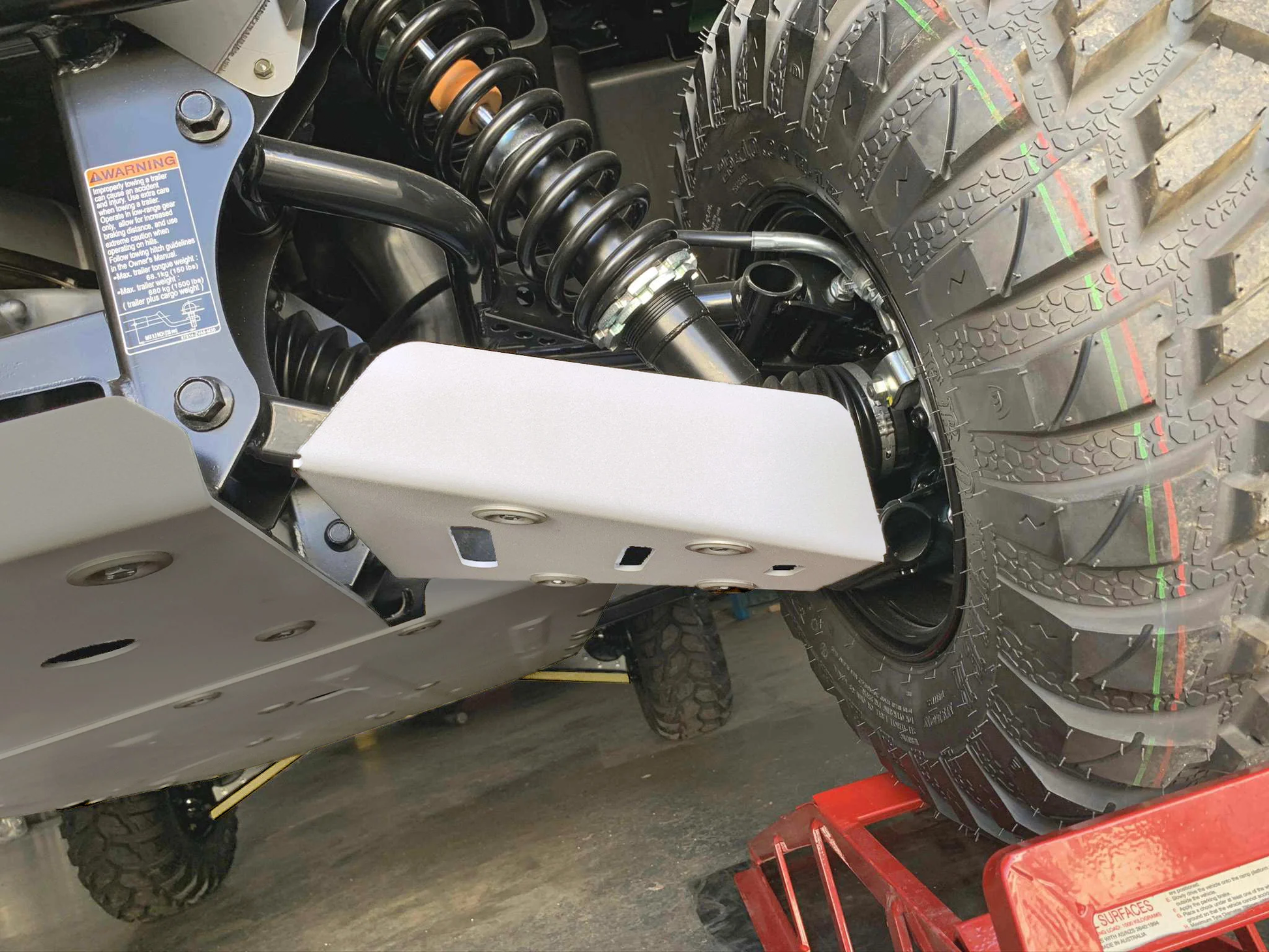 Rival Powersports USA Alloy A-Arm Guards Guards/Braces 2444.6920.1 - Rear