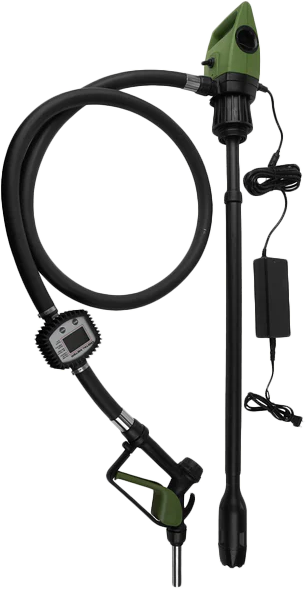 Tera Pump Electric Drum Pump Intake/Carbon/Fuel System 20104 - Telescopic Metered Tredrumt-M