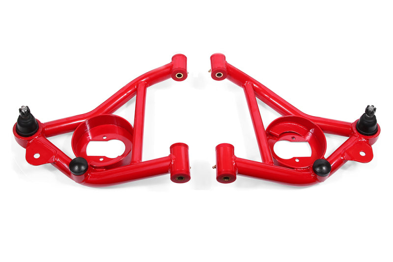 BMR Suspension AA011R BMR 78-87 G-Body Non-Adj. Lower A-Arms (Polyurethane) - Red - AA011R