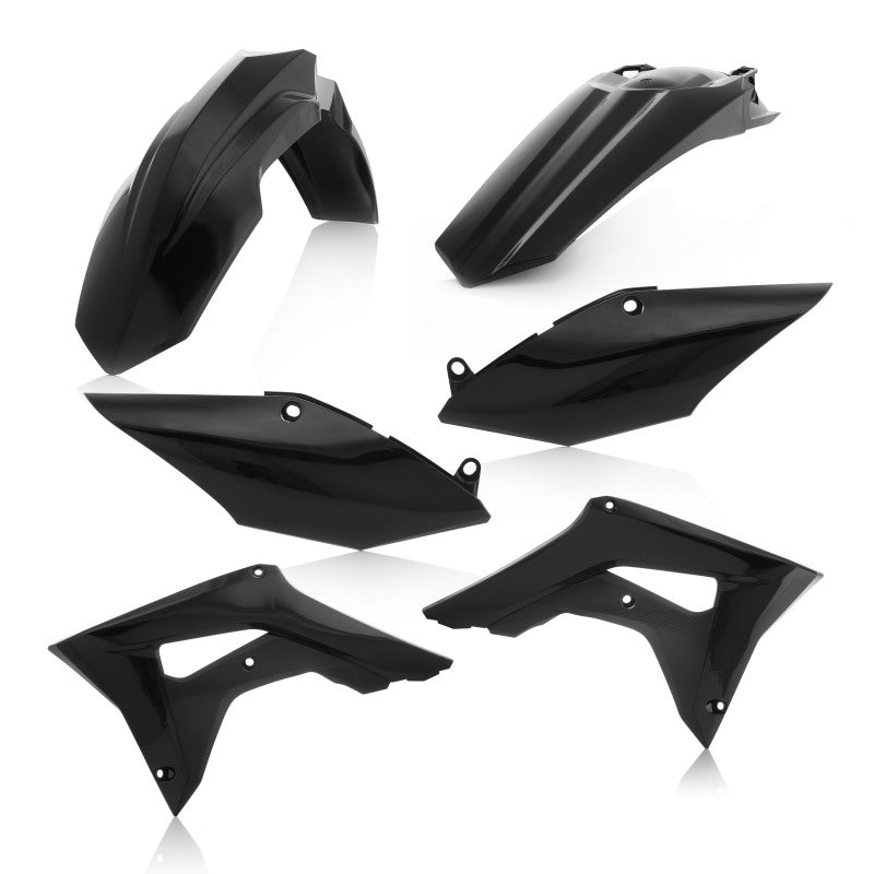 Acerbis 2630690001 Acerbis 17-22 Honda CRF250R/ CRF450R/ CRF450R-S Plastic Kit - Black - 2630690001