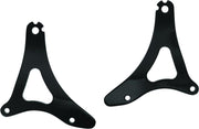 Kuryakyn 7087 Kuryakyn Fixed Mounts Multi-Purpose Driver & Passenger Backrest 14-22 Touring Models Black - 7087