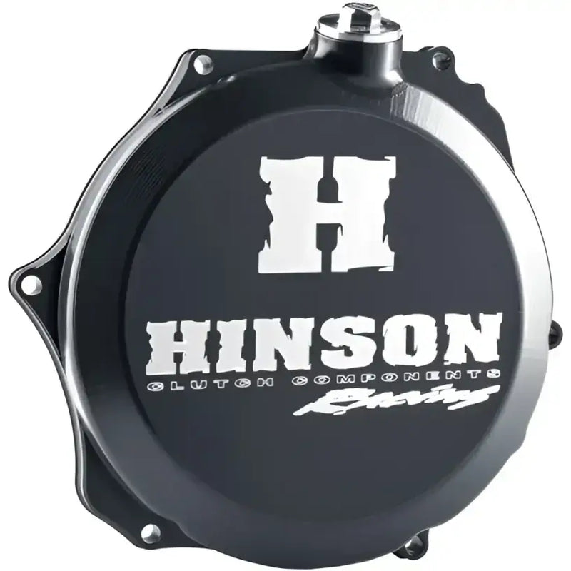 Black Hinson clutch cover for C654 Billetproof Clutch, C654 Billetproof style