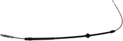 Black Dorman Brake Cable with Metal Ends for C660935 Dorman Brake Cable repair