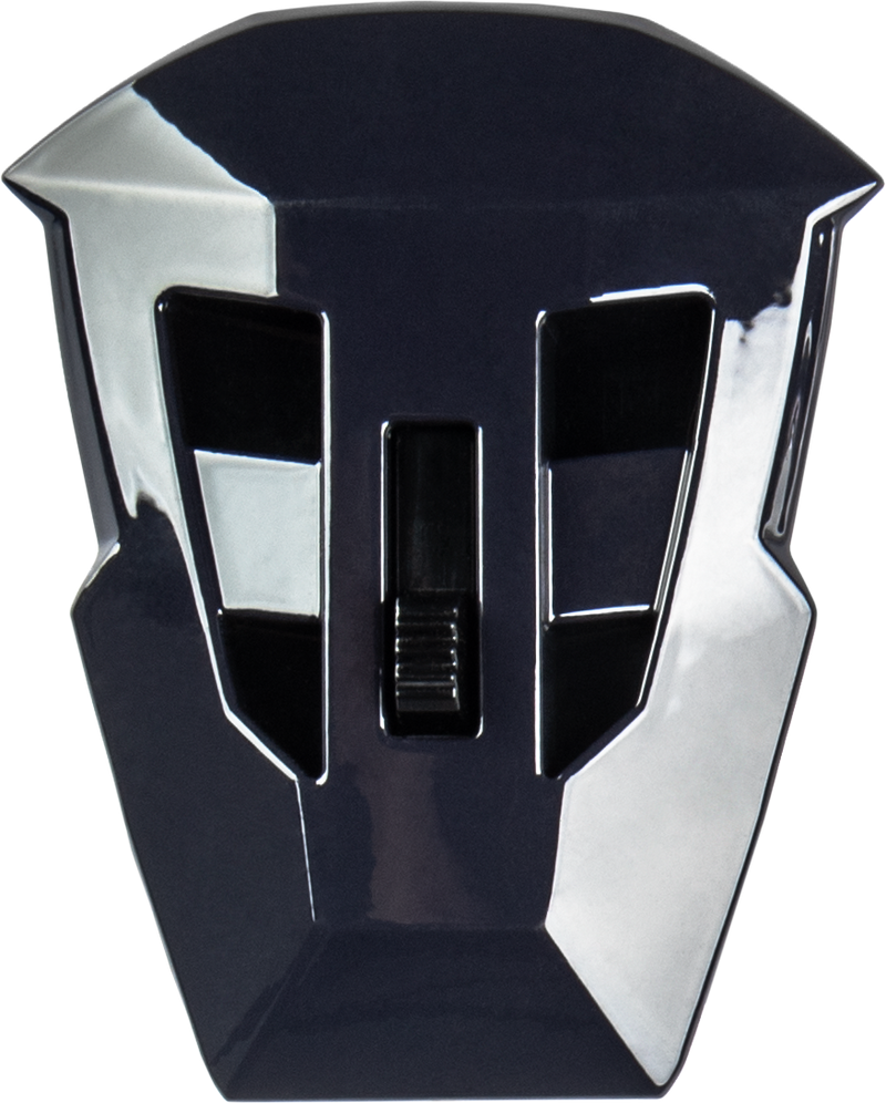 G074113 Gmax Md-74 Mouth Vent W/Screws Matte Grey/Neon Green