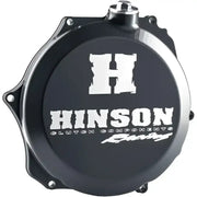 Black Hinson clutch cover for C677 Billetproof Clutch Cover, sleek and durable upgrade