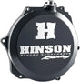 Black Hinson clutch cover for C677 Billetproof Clutch Cover, sleek and durable upgrade