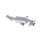 MBRP Performance Muffler Exhaust AT-9225PT - Single Slip-ON Turbo Back Quiet