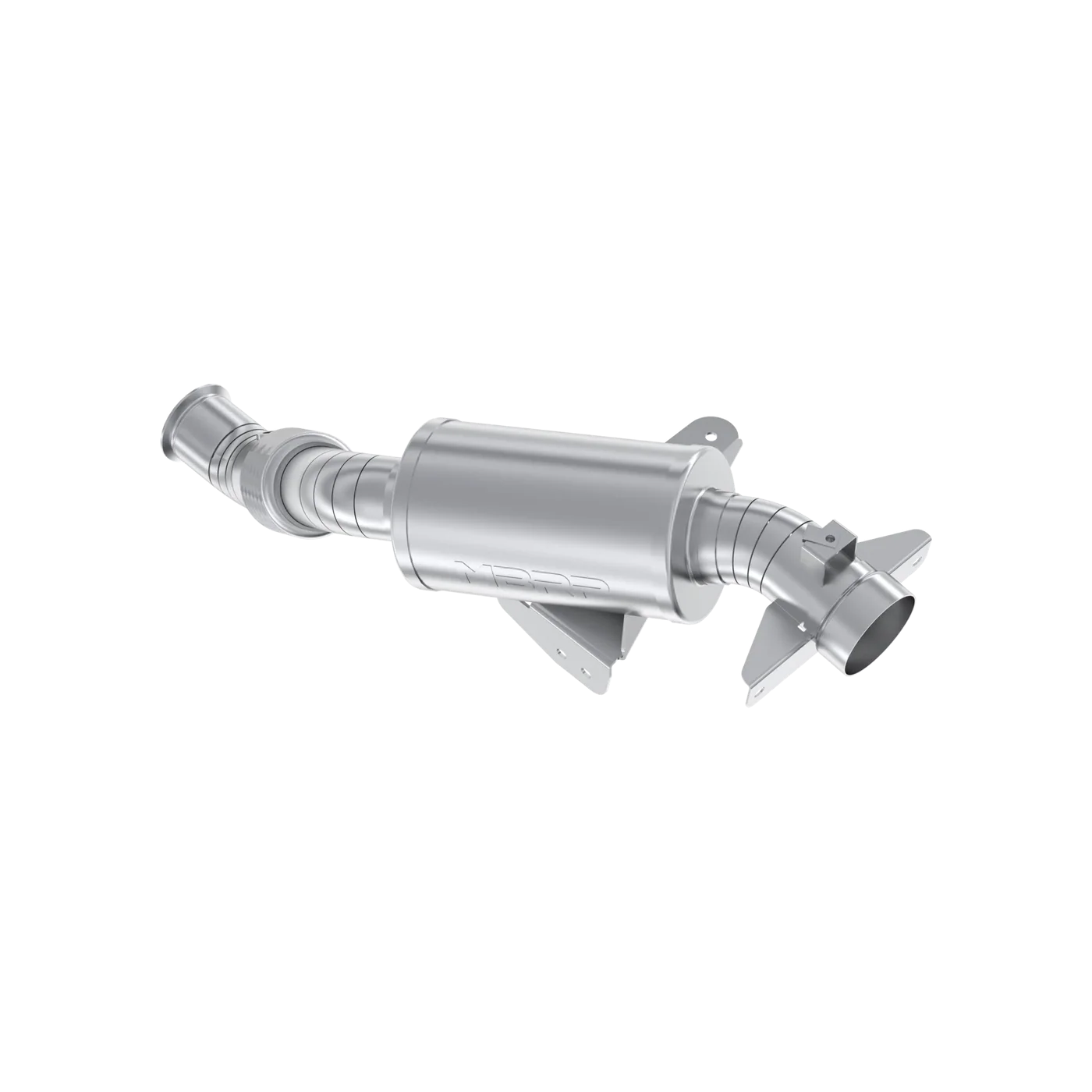 MBRP Performance Muffler Exhaust AT-9225PT - Single Slip-ON Turbo Back Quiet