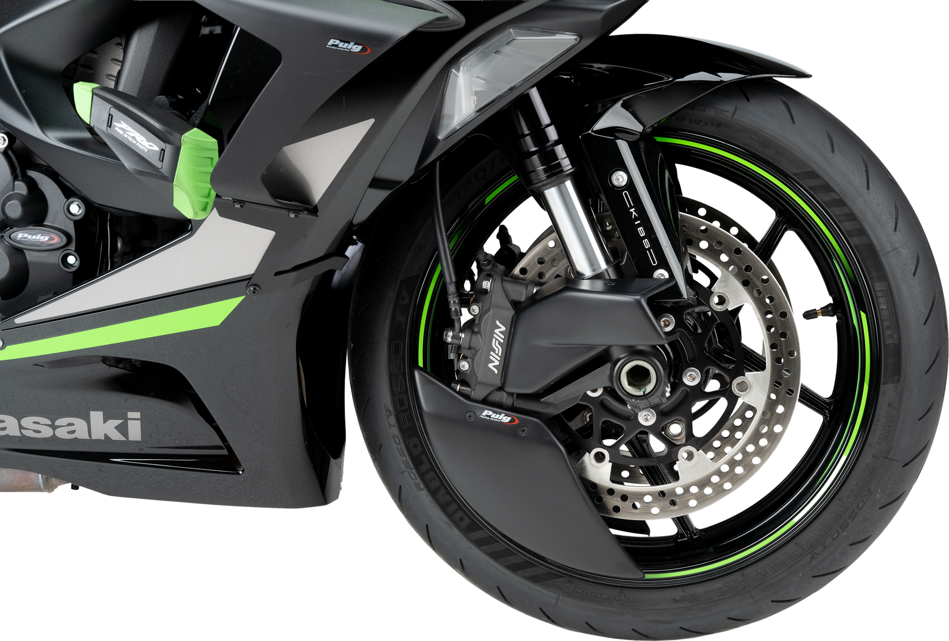 Puig Brake Cooler 22076J - Matte Black 2.0