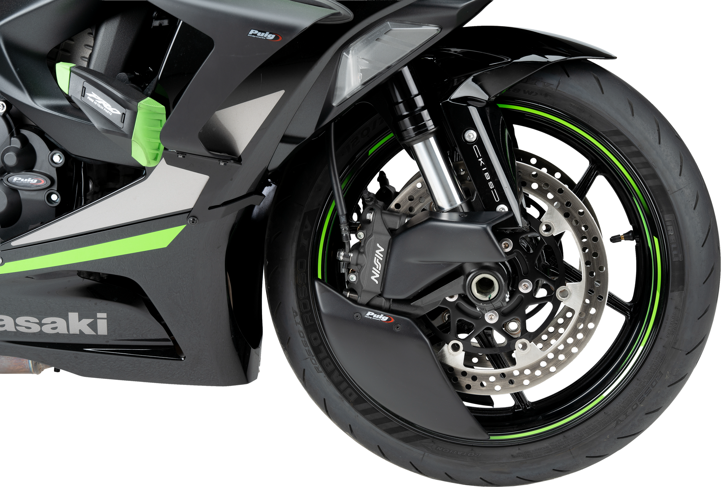 Puig Brake Cooler 22076J - Matte Black 2.0