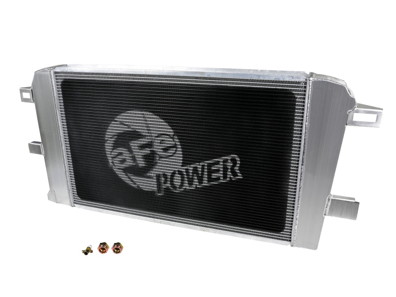 aFe 46-52031 aFe BladeRunner Street Series Tube & Fin Aluminum Radiator 01-05 GM Diesel Trucks 6.6L V8