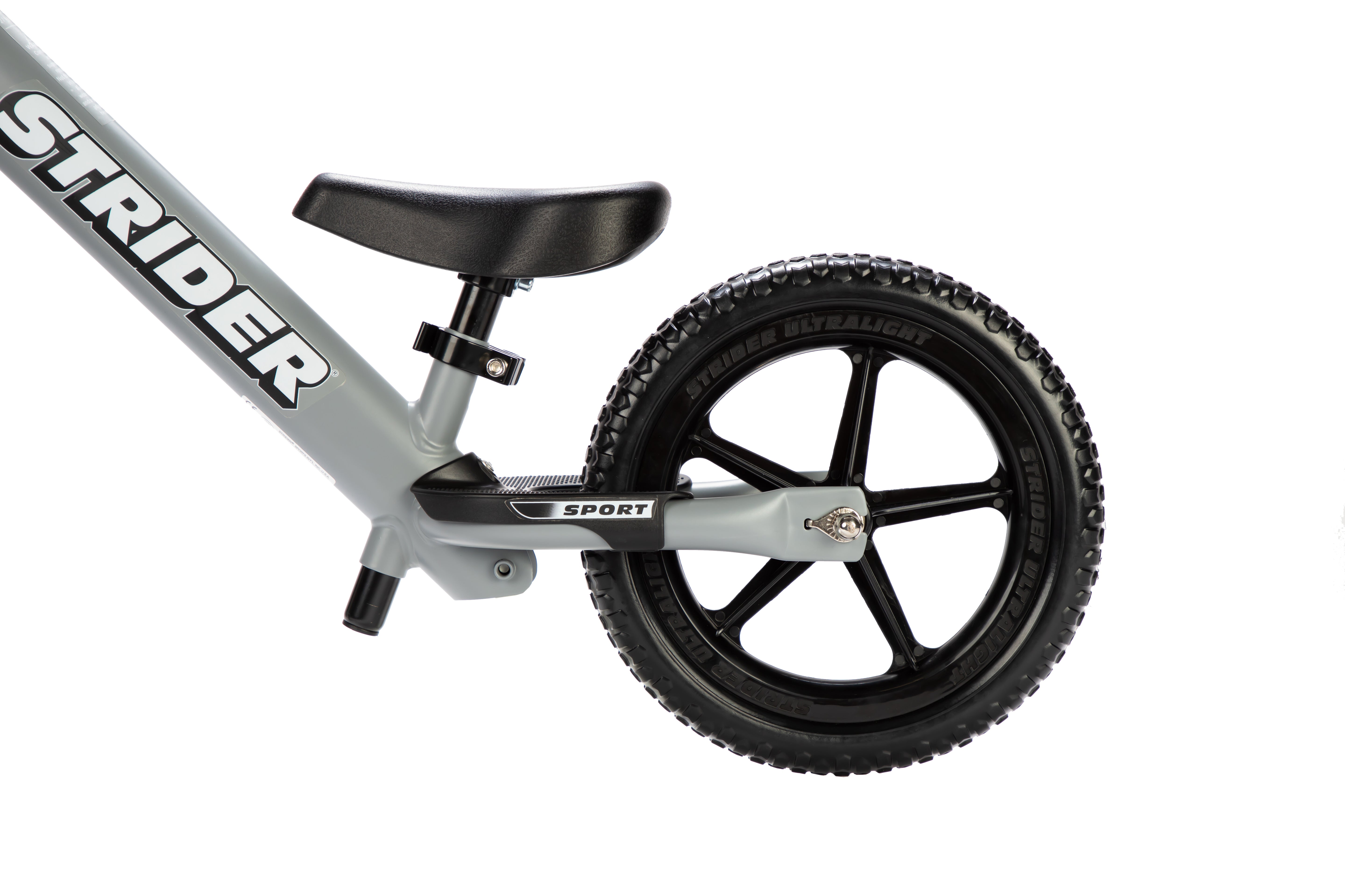Strider Balance Bike ST-S4MG - Matte Gray 12 Sport