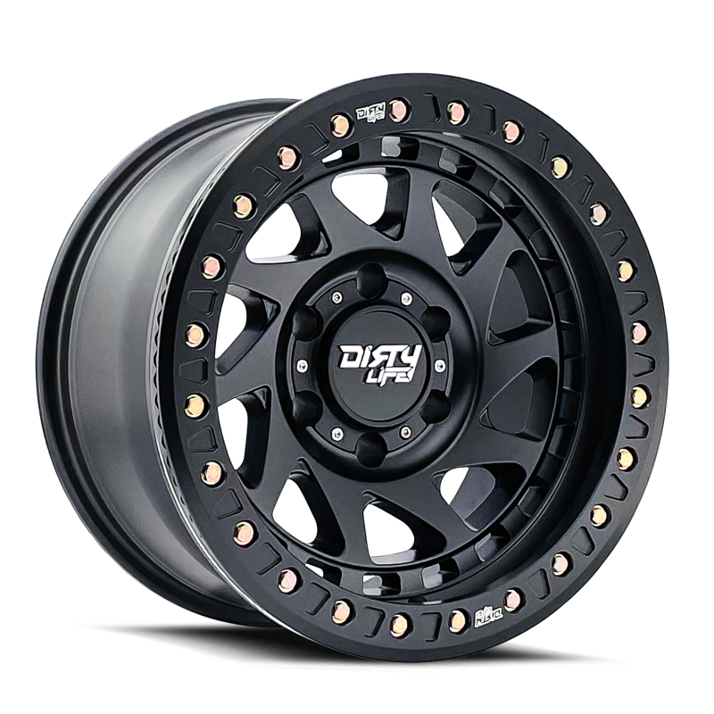 Dirty Life 9313-7973MB12 9313-7973MB12 Dirty Life 9313 Enigma Race 17x9 / 5x127 BP / -12mm Offset / 78.1mm Hub Matte Black Wheel