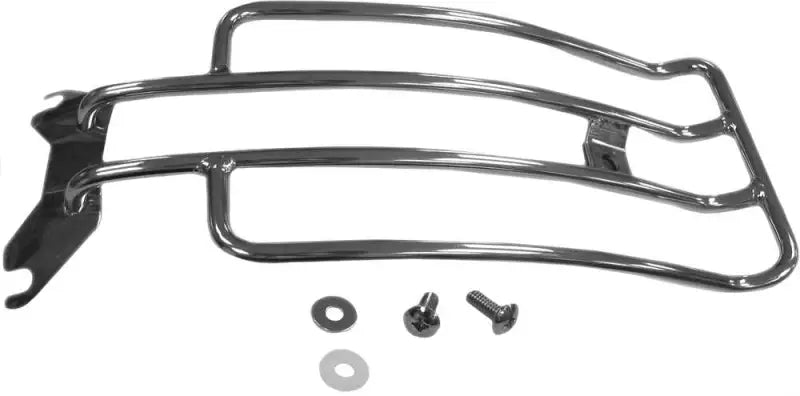 HARDDRIVE C77-0075 Solo Luggage Rack Chrome 05 17 Flstf