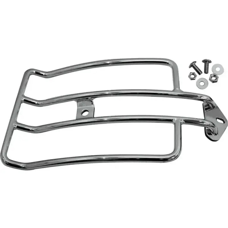 C77-0081 Solo Luggage Rack Chrome 06 17 Softail W/ 200mm Tire