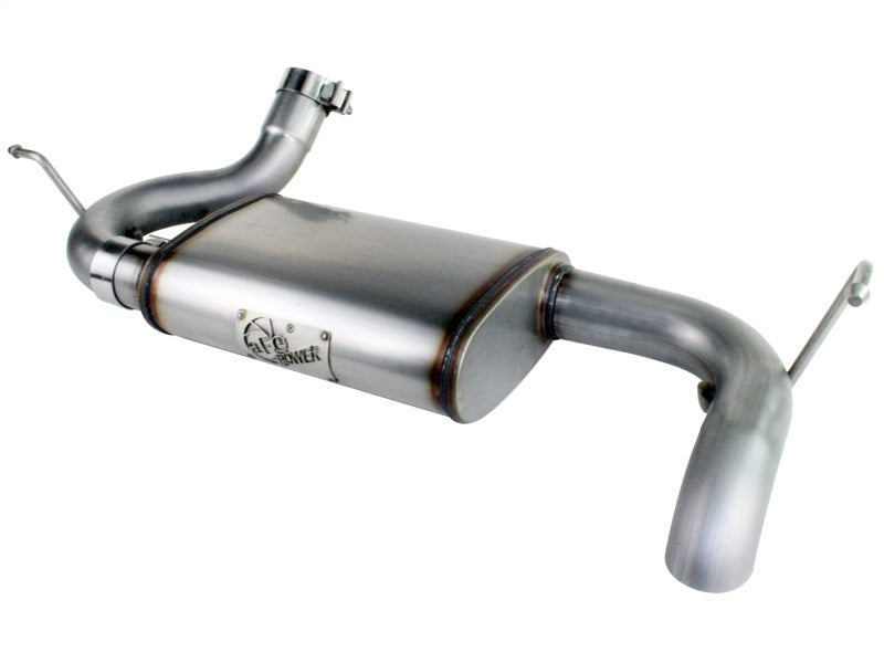 aFe 49-46219 aFe MACHForce XP 07-17 Jeep Wrangler V6-3.6/3.8L 409 SS 2.5in Axle-Back Exhaust