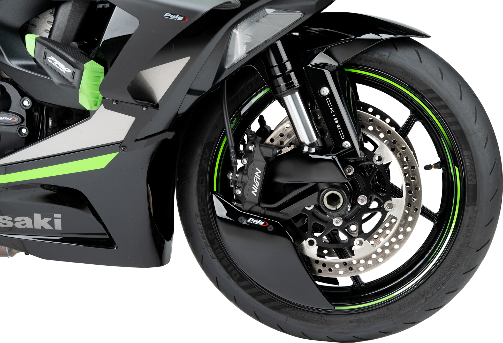 Puig Brake Cooler 22076N - Black 2.0