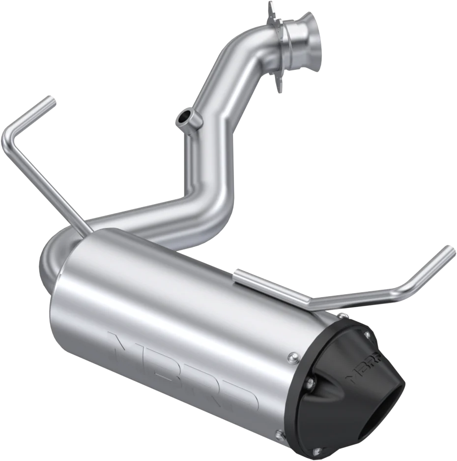 MBRP Performance Muffler Exhaust AT-9218PT - Black Single Slip-ON System Tip