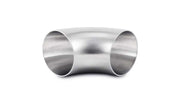 Vibrant 13311 Vibrant 2.75in OD T304 SS 90 Deg Mandrel Bend Elbow (2.75in Centerline Radius) - 13311