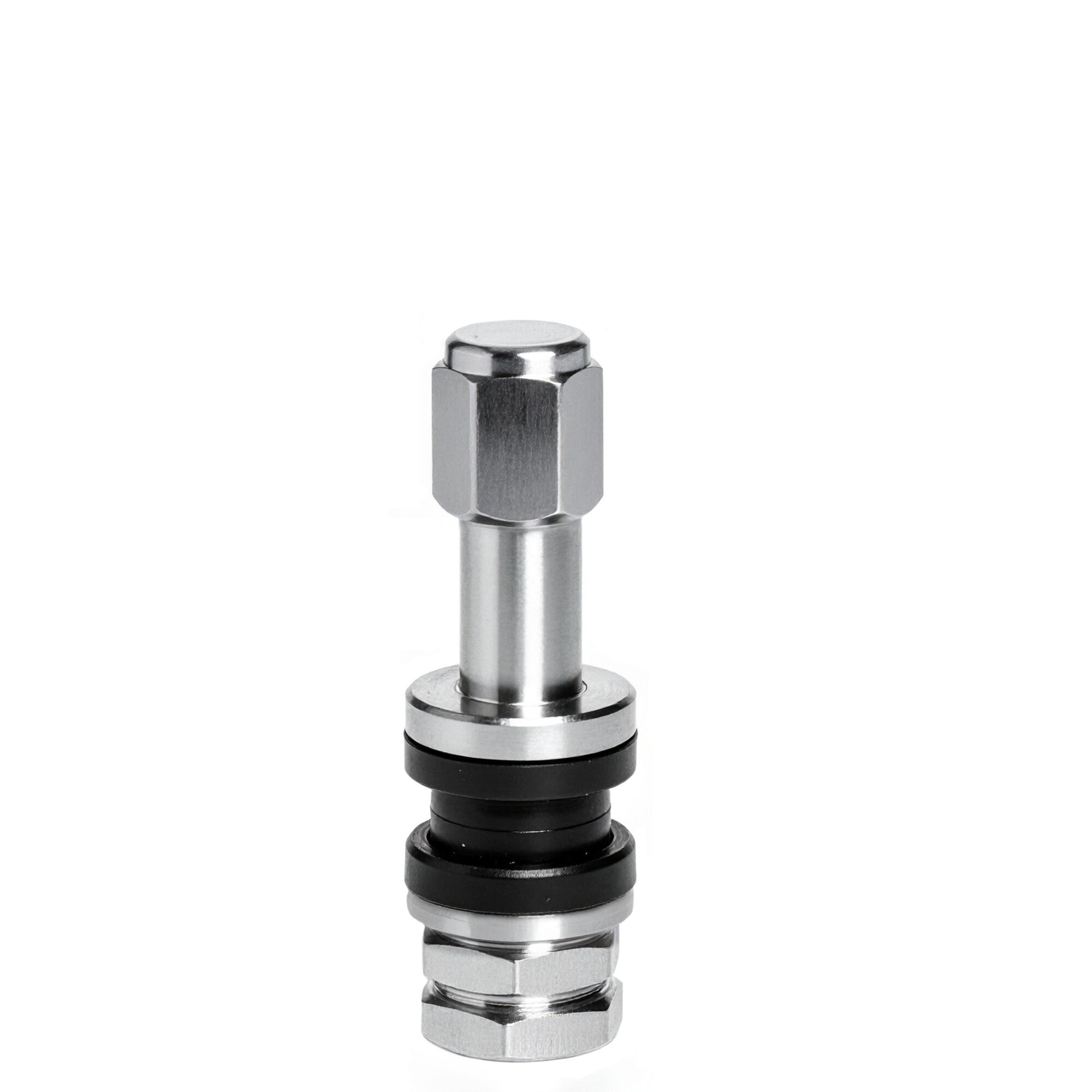 Fire Power Bolt-in Bottom Mount Valve Stems Tire/Wheel Accessories W9911-4 - Chrome Bolt-IN