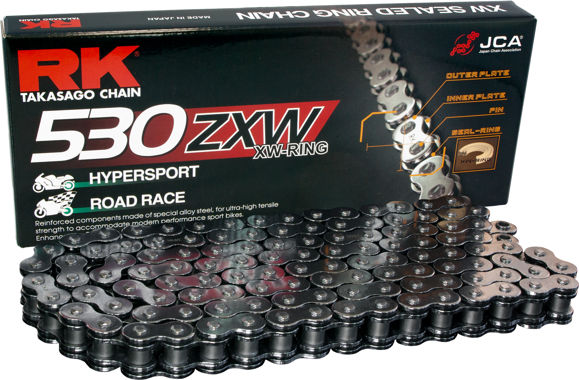 RK Excel 530 ZXW Drive Chain CC530ZXW-120 - Chrome CC530ZXW 120