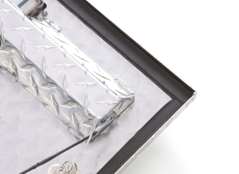 Tradesman Aluminum Top Mount L-Wing Box (60in.) - Brite - 8160