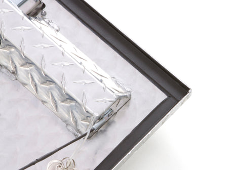 Tradesman Aluminum Top Mount L-Wing Box (60in.) - Brite - 8160