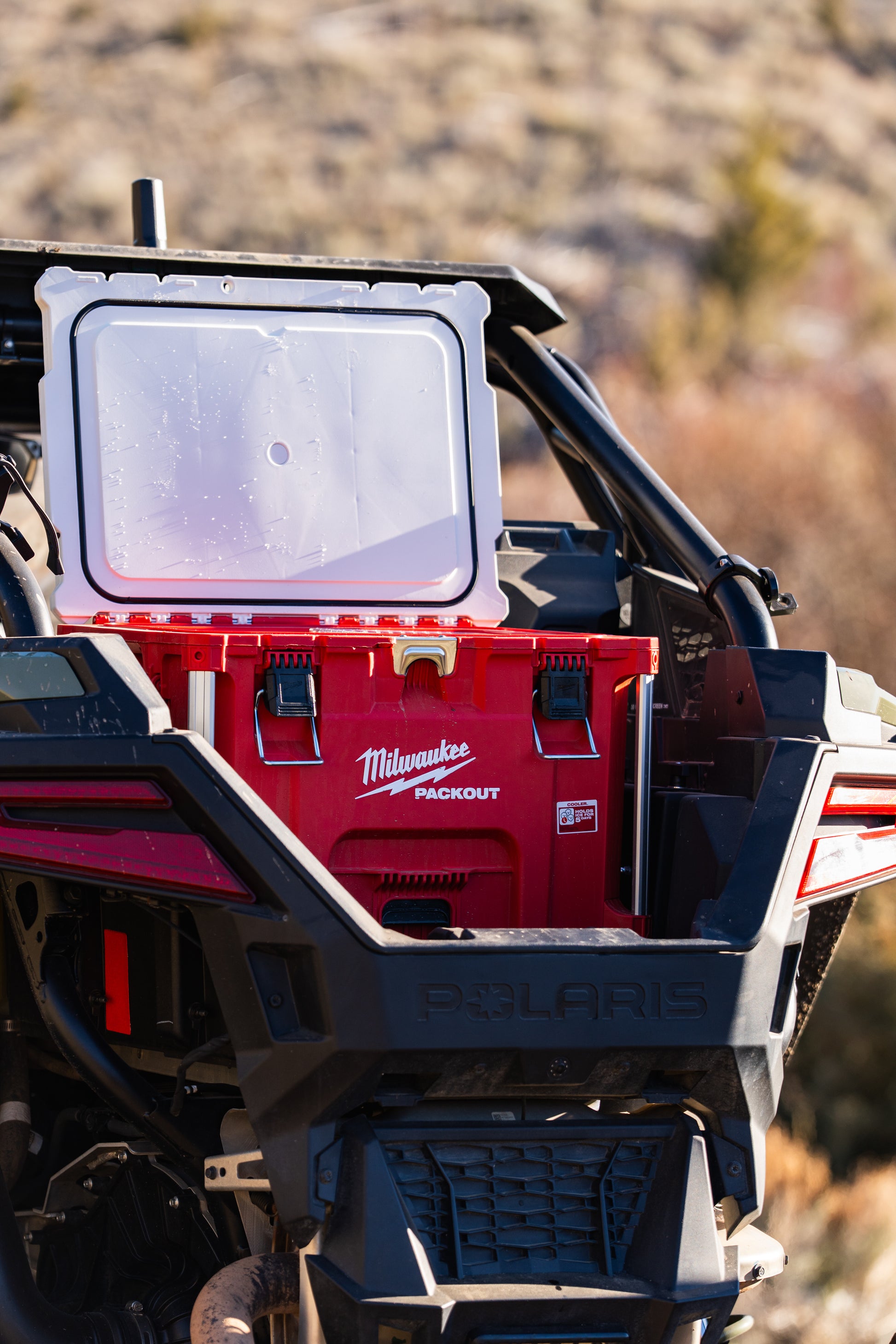 Open Trail Universal Utility UTV Rack Mounts/Brackets 457-5003 - Sport Bedside Mount Use Packout