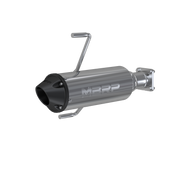 MBRP Performance Muffler Exhaust AT-9301PT - Black Single Slip-ON System Tip