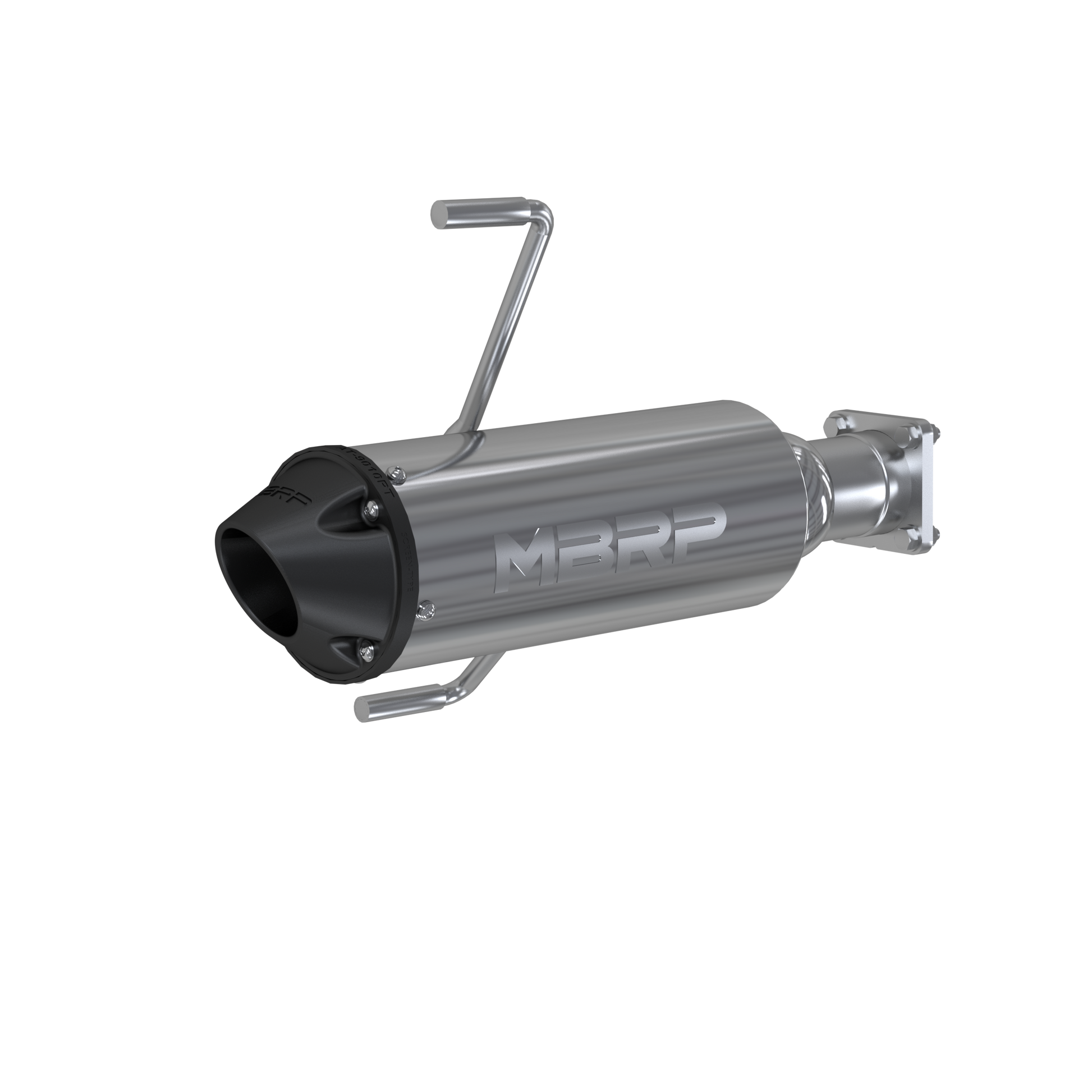 MBRP Performance Muffler Exhaust AT-9301PT - Black Single Slip-ON System Tip