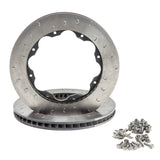 Alcon Nissan R35 GTR Gen 1/2 Rear Left 380X30mm Rotor Ring Kit - DKR2175X757C24L