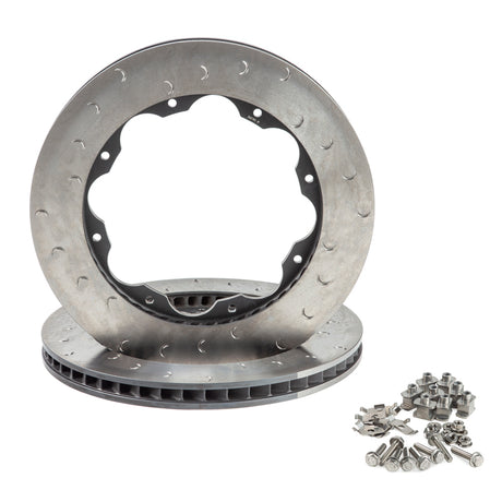 Alcon Nissan R35 GTR Gen 1/2 Rear Left 380X30mm Rotor Ring Kit - DKR2175X757C24L
