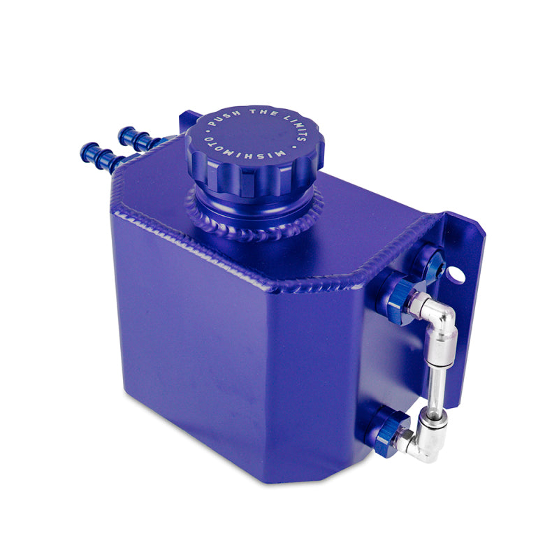 Mishimoto MMRT-1LBL Mishimoto 1L Coolant Overflow Tank - Blue