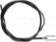 Black parking brake cable for C92447 Dorman Brake Cable replacement in your vehicle
