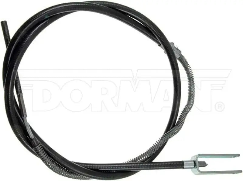 Black parking brake cable for C92447 Dorman Brake Cable replacement in your vehicle