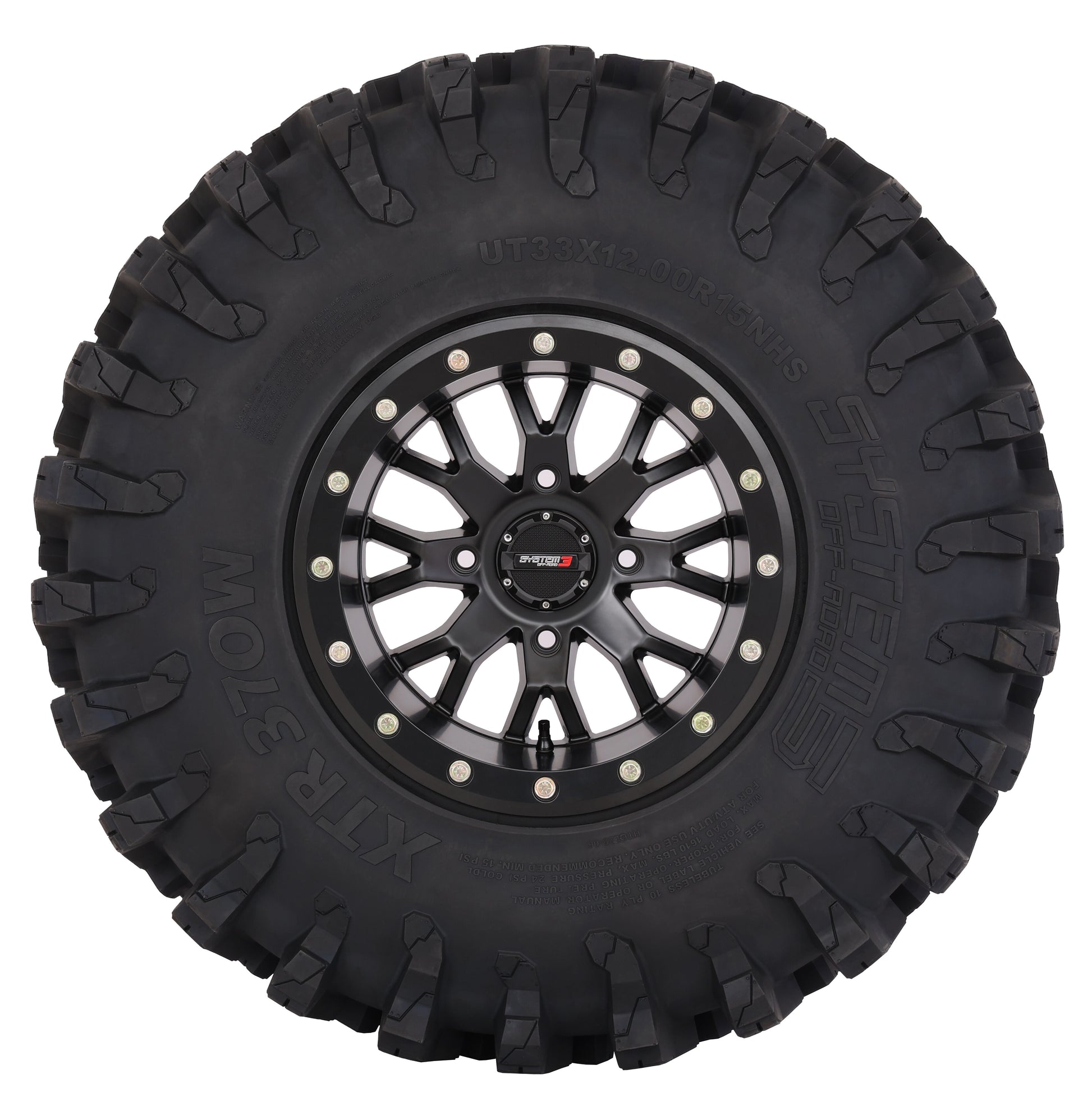 System 3 XTR370W Tires S3-1867 - Tire 10-PLY 32X12R-15