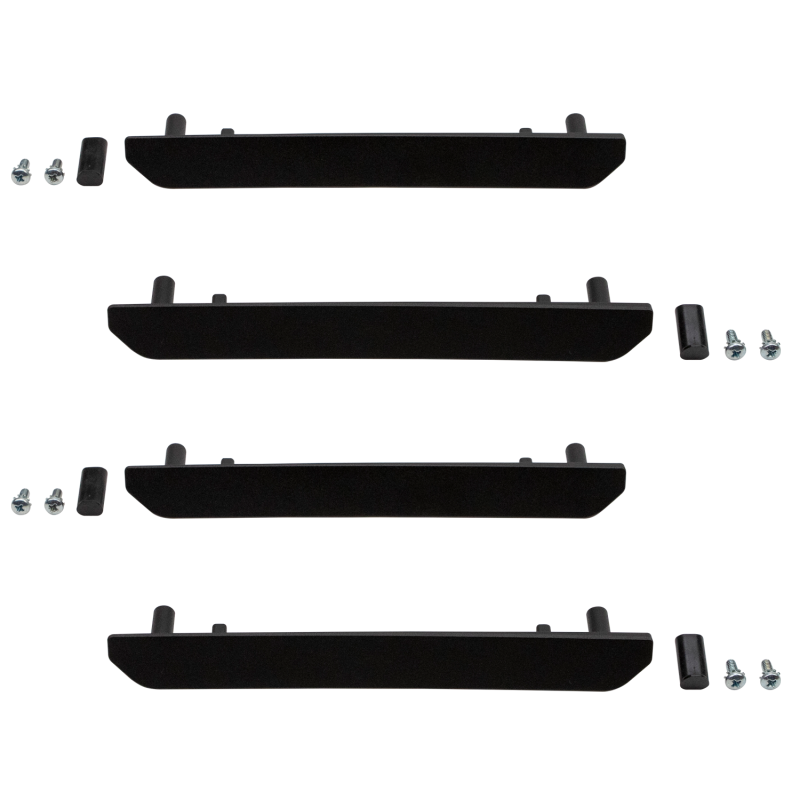 Wehrli WCF100393 Wehrli 2020+ GMC 2500/3500HD Fender Flare Marker Light Delete Kit w/o Logo - Fine Texture Black - WCF100393