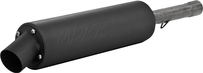 MBRP Utility Muffler Exhaust AT-7300 - Black Single Slip-ON System