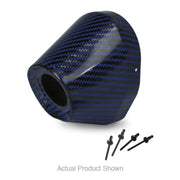 PRO Circuit Exhaust Carbon End Cap PC4022-0008 - Carbon Blue I.D