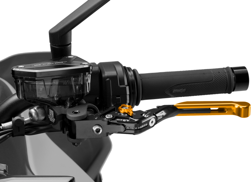 Puig Hi-Tech Extendable Clutch Lever 424ONO - Gold 4.0 Fold Extend