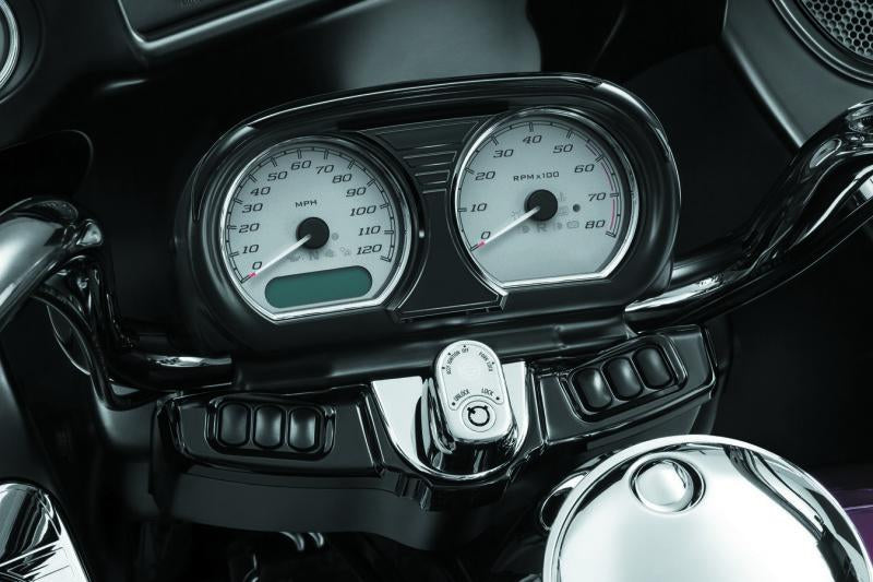 Kuryakyn 6971 Kuryakyn Switch Panel Accent Black - 6971
