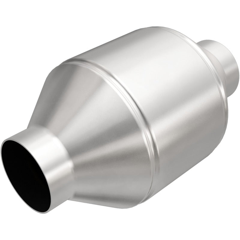 Magnaflow 51655 MagnaFlow Conv Univ 2.25in Inlet/Outlet Center/Center Round 3in Body L x 5in W x 8.75in Overall L - 51655