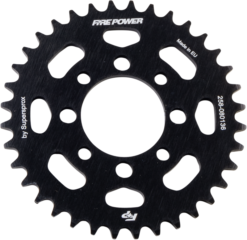 FPA-801-36-BLK Fire Power Rear Sprocket Aluminum 36T Blk