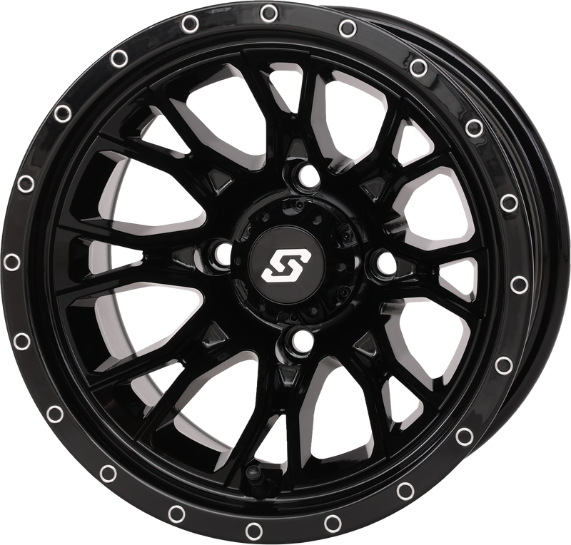 Fusion Wheel  12x7 2+5 4/110 Gloss Black