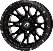 Fusion Wheel  12x7 2+5 4/110 Gloss Black