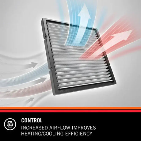 Cabin Air Filter Washable; Non-Woven Synthetic - Truck & Automotive