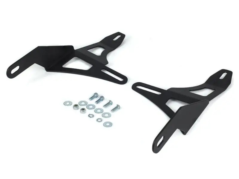 Cali Raised 16-23 Toyota Tacoma 32In Lower Bumper Hidden Led Light Bar Mounting Brackets - Fabrication