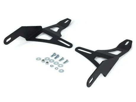 Cali Raised 16-23 Toyota Tacoma 32In Lower Bumper Hidden Led Light Bar Mounting Brackets - Fabrication