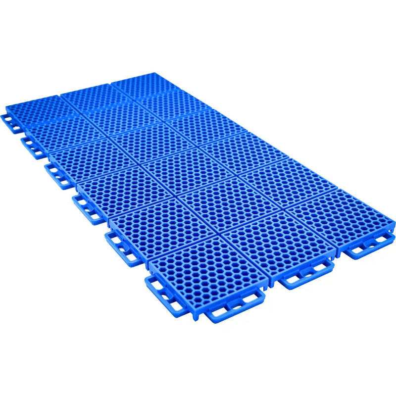 Caliber Caliber Protech Flooring Trailer/Towing 13612-4 - Blue Smooth 24 PC